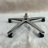 base de cromo de silla de acento
